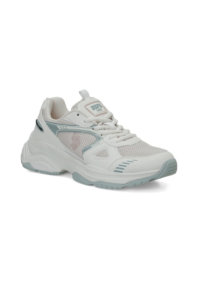 U.S. Polo Assn. U.s. Polo Assn. Merıda Beyaz Kadın Spor Ayakkabı 000000000102695931 Beyaz-pudra