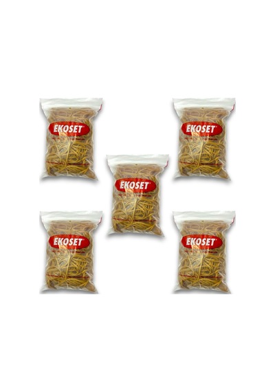 Kauçuk Geniş Paket Lastiği 180x3mm 500 Gram 5li Paket