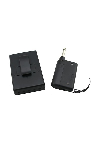 Yakıt Klipli Mikrofonlu Kablosuz Fm Verici Ve Alıcı Kiti, 6.3mm Stereo Mikrofon Sistemi