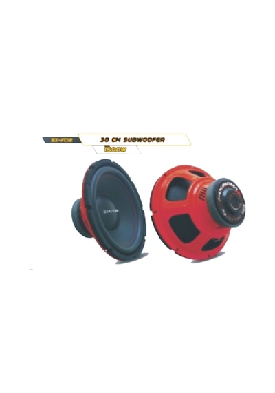 Soundmax Sx-Fc12 Bass Subwoofer 30Cm 1500W Bufer Kabinsiz