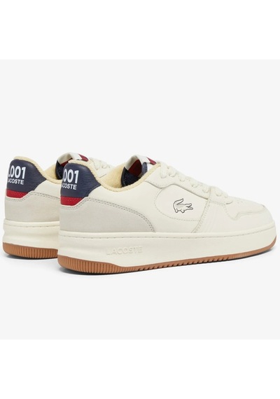 Lacoste L001 224 9 Sma Leather Mens Sneaker Hakiki Deri Erkek Günlük Spor Ayakkabı Krem