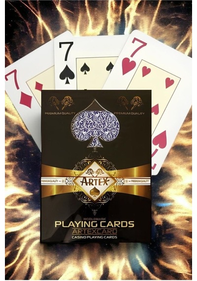 Oyun Kağıdı Plastik Poker 1030967 / Artex Tek Deste