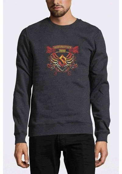 Dream Theater Sabaton Kryssen Baskılı Erkek Sweatshirt