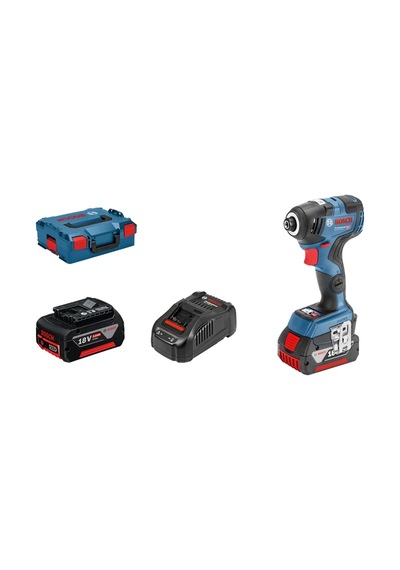 Bosch Gdr 18v-200 C 4ah Darbeli Somun Sıkma Şarjlı+ 2x Akü