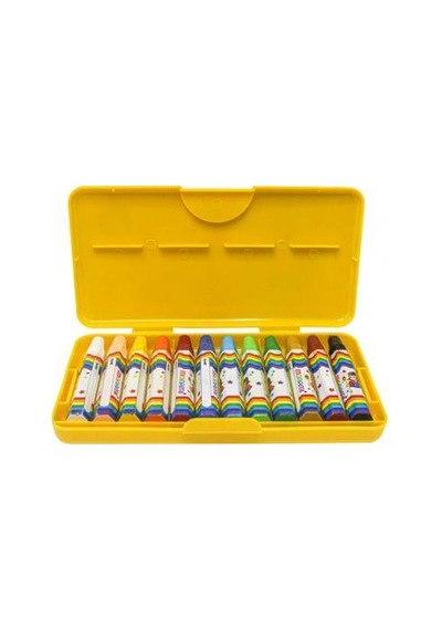 Monami Pastel Boya 12 Renk Plastik Kutulu