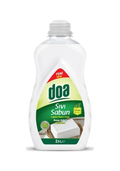 Doa Sıvı Sabun Beyaz Sabun 2500 ML