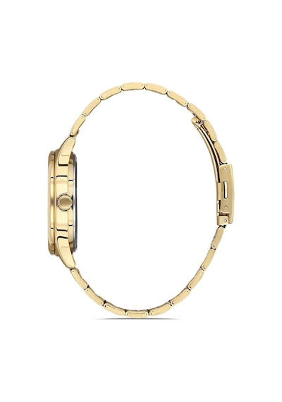 Qm-v006g-9b Unisex Klasik Roma Rakamlı Kol Saati Gümüş