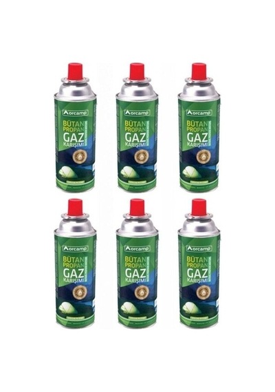 Orgaz Orcamp Kts-227 Gaz Kartuşu Altılı