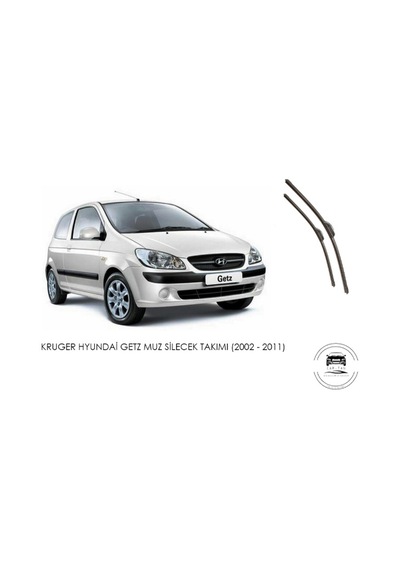 Hyundai Getz Ön Arka muz Silecek Seti (2002 - 2011)