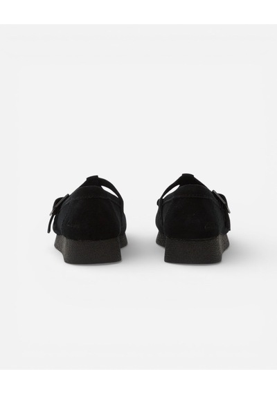 Clarks Wallabeeevobar Black Sde Kadın Siyah Günlük Ayakkabı 26183153