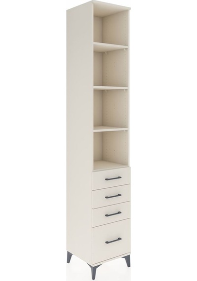 Hyperion Dolap 4 Raflı 4 Çekmeceli 44x44x243 Aytaşı-aytaşı Aytaşı
