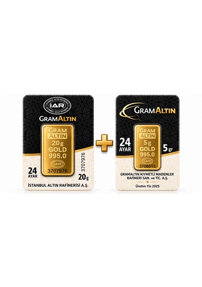 25 Gram 24 Ayar