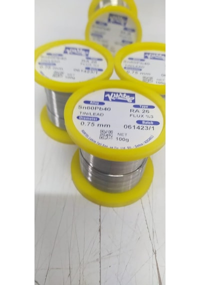 Kurtel Lehim Teli 100gr 0.75mm Kendinden Pastalı