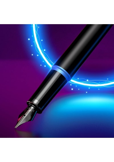 Parker M Profesional Siyah,mavi Bt Roller Kalem, 2172860 Çok Renkli