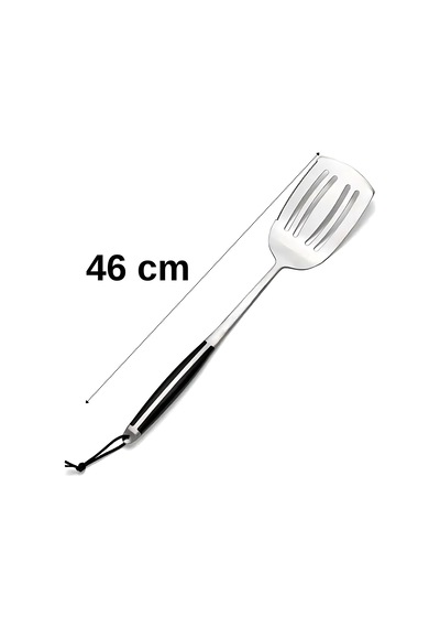 Elite Kesici Tırtıklı Kenarlı Izgara Spatulası - 46 Cm