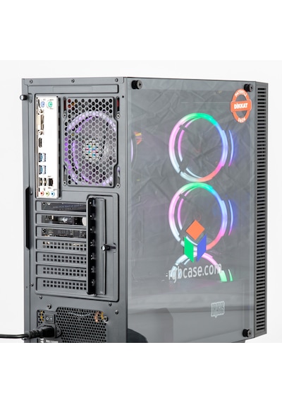Bitges RGB LED Ekranlı 600W 80+ Oyuncu Bilgisayar Kasası