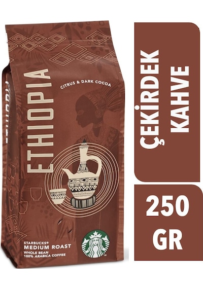 Starbucks Ethiopia 250 Gr Kahve (Çekirdek)