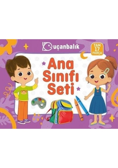 Ana Sınıfı Seti  -  17 Parça -  Uçanbalık Yayıncılık