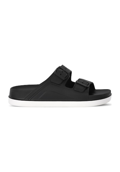 Slazenger Tremor I Erkek Siyah / Beyaz Terlik Siyah - Beyaz