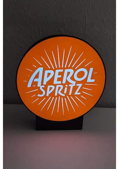 Asperol Spritz Tasarımlı Dekoratif Aydınlatma Çok Renkli