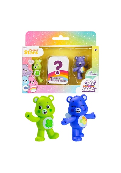 Care Bears 3 Lü Mini Figür Seti Good Luck Bear Ve Harmony Bear