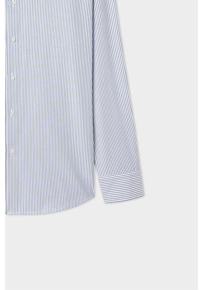 Twn Slim Fit Lacivert Çizgili Gömlek 5ef02ıg13288m Çok Renkli