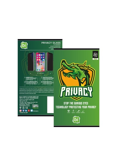 Binano Prıvacy Plus Apple Uyumlu   iPhone 12 Mını Ekran Koruyucu