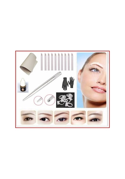 Kalıcı Makyaj Microblading Set - Eksiksiz
