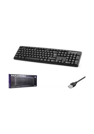 Hadron Hdx2601 Kablolu Standart Klavye F Siyah