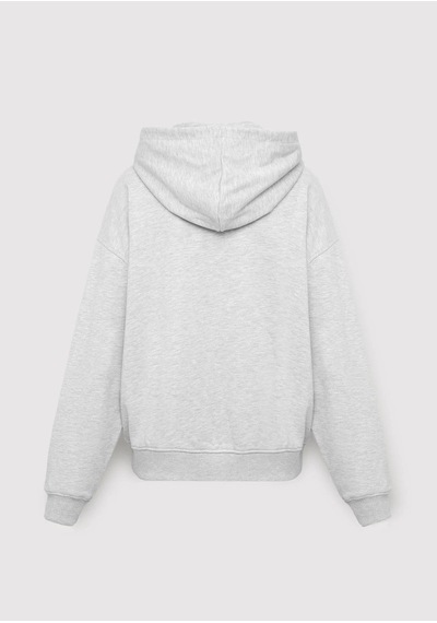 Mavi Logo Sweatshırt Light Grey Melange Gri Kadın Sweatshirt M1s20141-88467