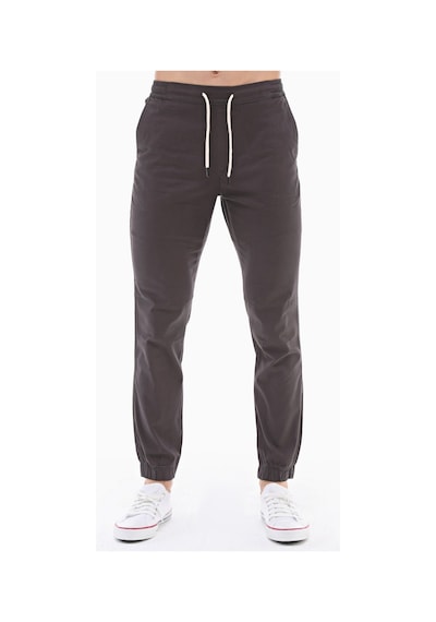 Cedy Denim Erkek Lastikli Mevsimlik Gabardin Jogger Bağcıklı Pantolon C314 Antrasit