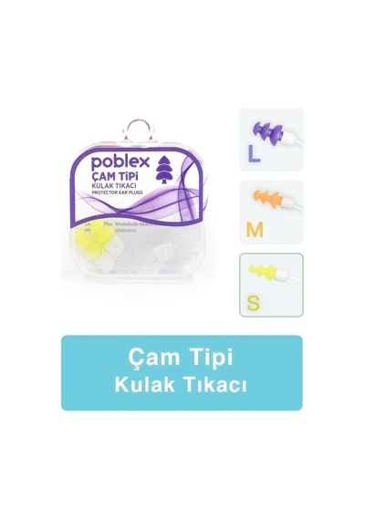 Poblex Çam Tipi S Kulak Tıkacı