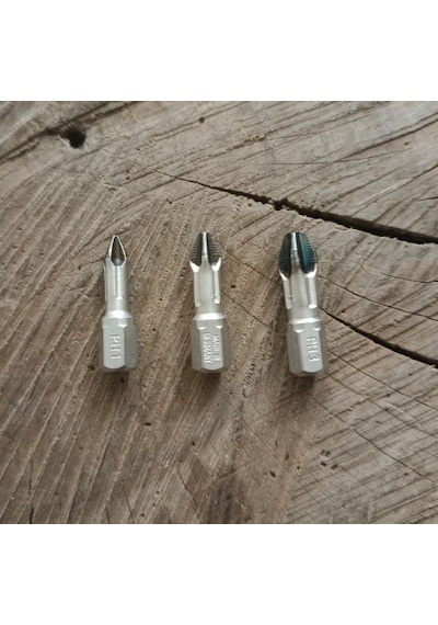 WÜRTH PH3 YILDIZ BİTS UÇ 25MM PH2 COBALT ÇELİK PH1 VİDA SIKMA UCU