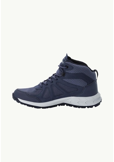Jack Wolfskin 4051331 1388 Woodland 2 Texapore Mid W Graphite Kadın Outdoor Bot 001