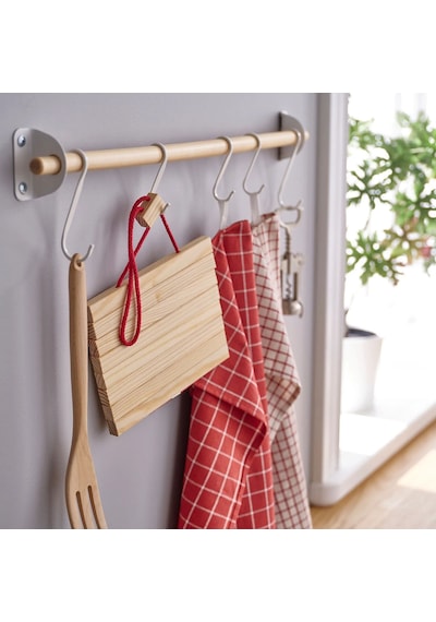 Ikea Halvnäbb Nihale 16-32 X 20 Cm Bej Kırmızı Çok Renkli