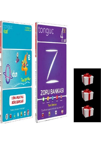 Tonguç 4. Sınıf 0 Dan 4 E Konu Anlatımlı Sb Zoru Bankası 2022-23-2Harrypotterayraç+Versatil0.7Kalemhediye