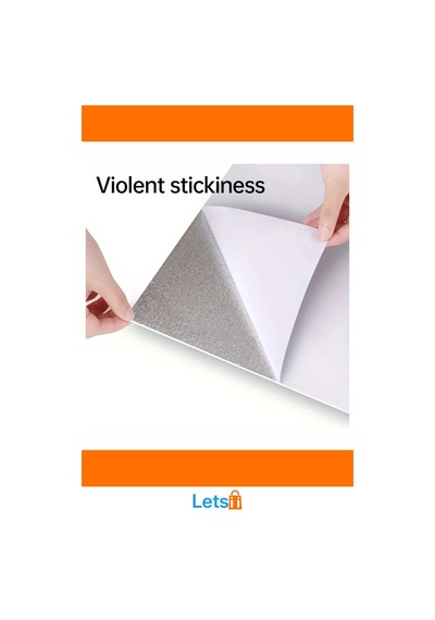 Gri Mermer Desen Su Geçirmez Kendinden Yapışkanlı Duvar Sticker 30x30 Cm Çok Renkli