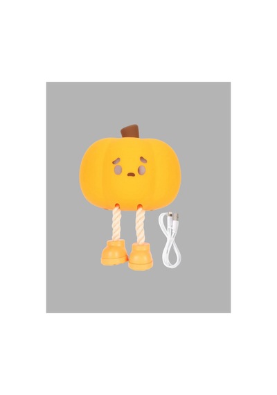 Trendlia Dekoratif Pumpkin Gece Lambası Şarjlı Dokunmatik Led Işık Yeni Nesil Çok Renkli