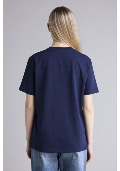 Defacto Regular Fit Basic Lacivert Kadın T-shirt A9428ax/nv251 Lacivert