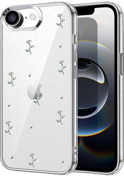 Apple Uyumlu iPhone 16e Fiyonk Desenli Kapak Desen 2\