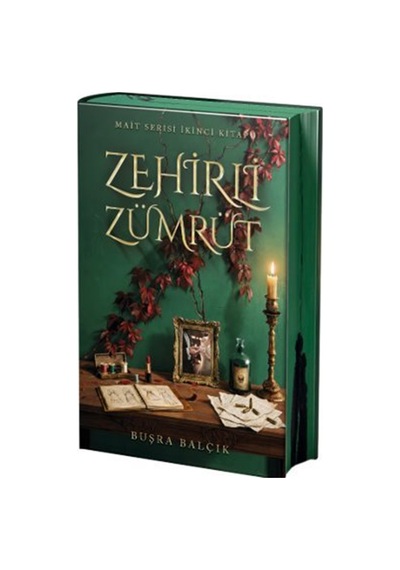 Zehirli Zümrüt Yan Boyamalı Özel Baskı / Buşra Balçık