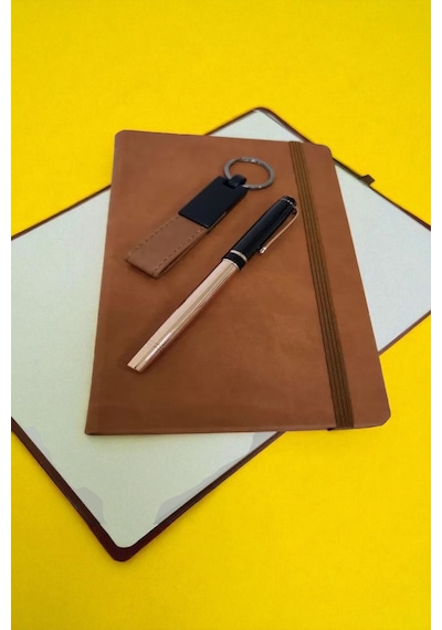 Kalem Defter Anahtarlık Hediye Kutusu