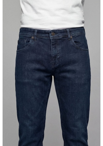 Bisse Lacivert Denim Pamuklu 5 Cepli Erkek Pantolon Pnj25y25100 D39