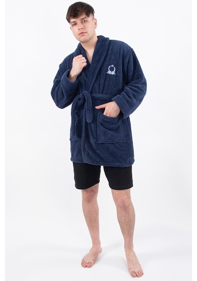 Rob Wellsoft Peluş Erkek Sabahlık Polar Robdeşambr Bornoz 001