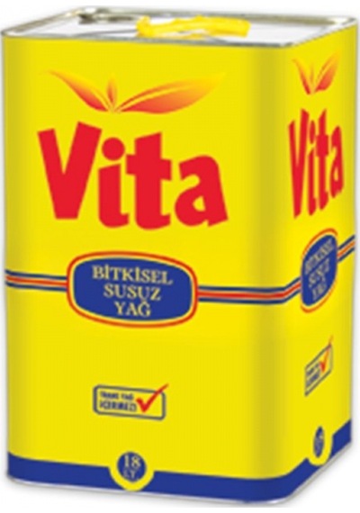 Vita Bitkisel Susuz Yağ 18 L