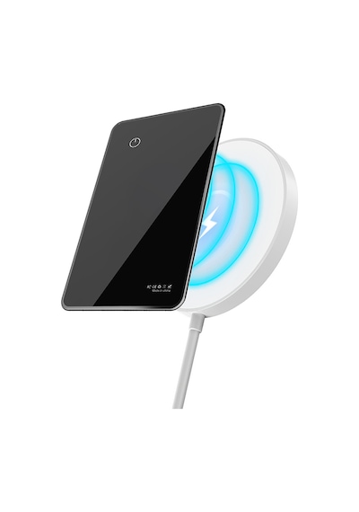 Micflip P041 Nfc Destekli Android Ve Apple Uyumlu iOS Cihazlar İçin Findmy & Find Hub Özellikli Akıllı Kart Siyah