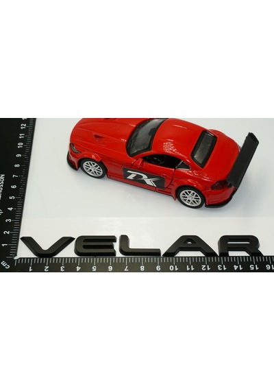 Land Rover Range Rover Velar Bagaj Mat Siyah Abs Logo Amblem