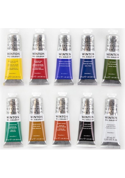 Winsor & Newton Winton Yağlı Boya Tanıtım Seti 10 Renk X 37 Ml 10 Renk