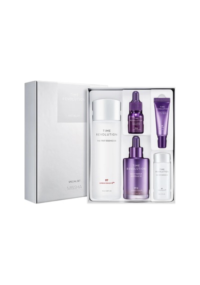 Missha Total  Fermente Içeriklerle Zenginleştirilmiş Bakım Set Time Revolution Best Seller