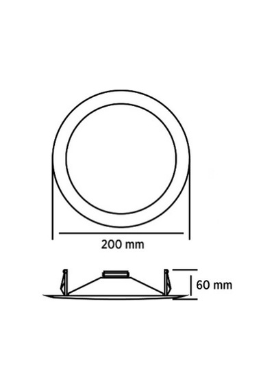 Cata Ct-9140 Sıva Altı Hoparlör Trafolu 20 Cm 60w